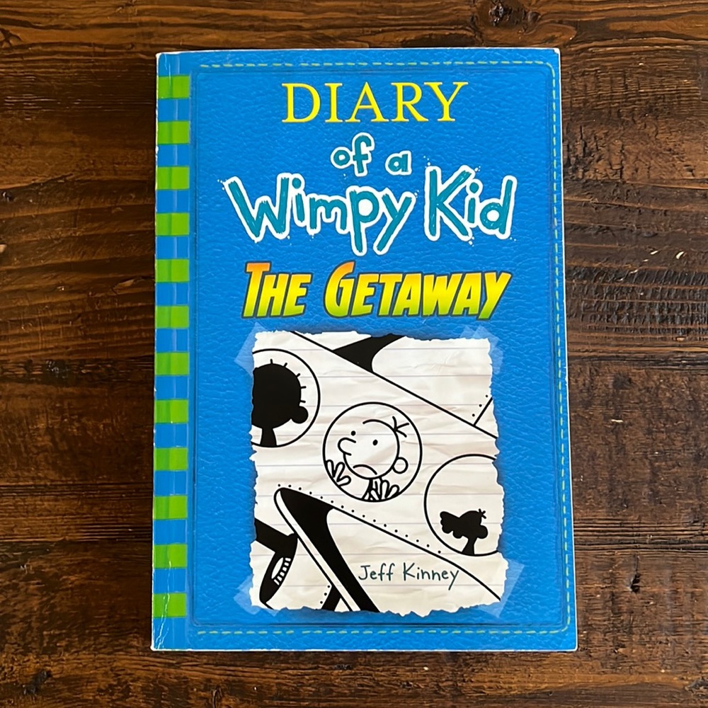 Diary of a wimpy kid the getaway paperback